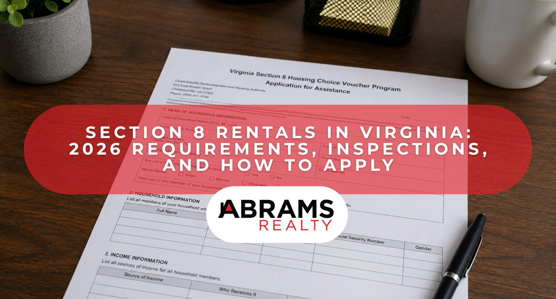 Section 8 Rentals in Virginia: 2026 Requirements, Inspections, and How to Apply